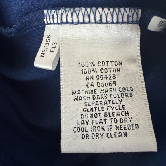 Bugatchi Men’s Blue Quarter Zip Pullover Long Sleeve Cotton Sweater Top XL C180 - Picture 4 of 7